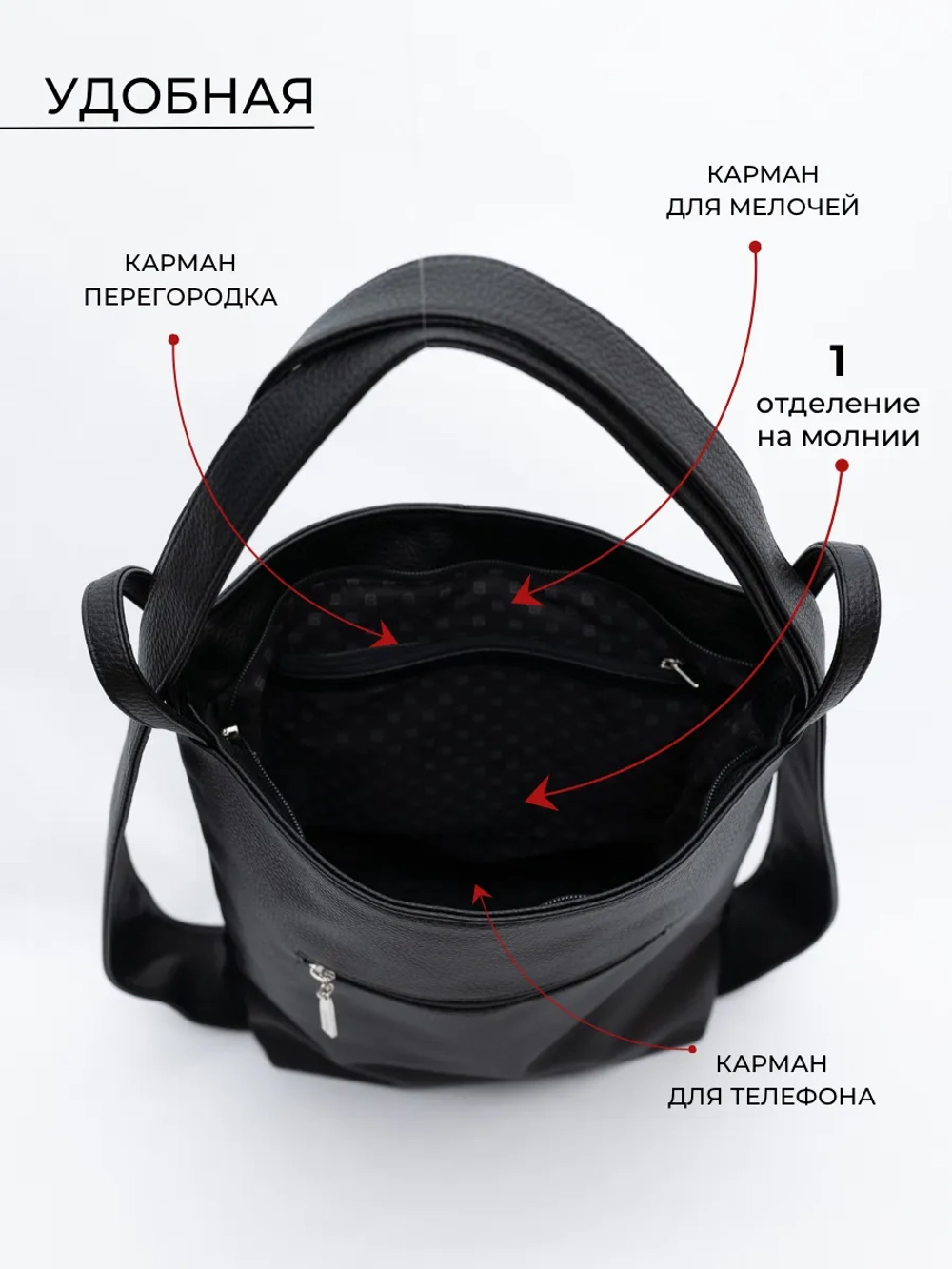 Сумка рюкзак через плечо большая трансформер