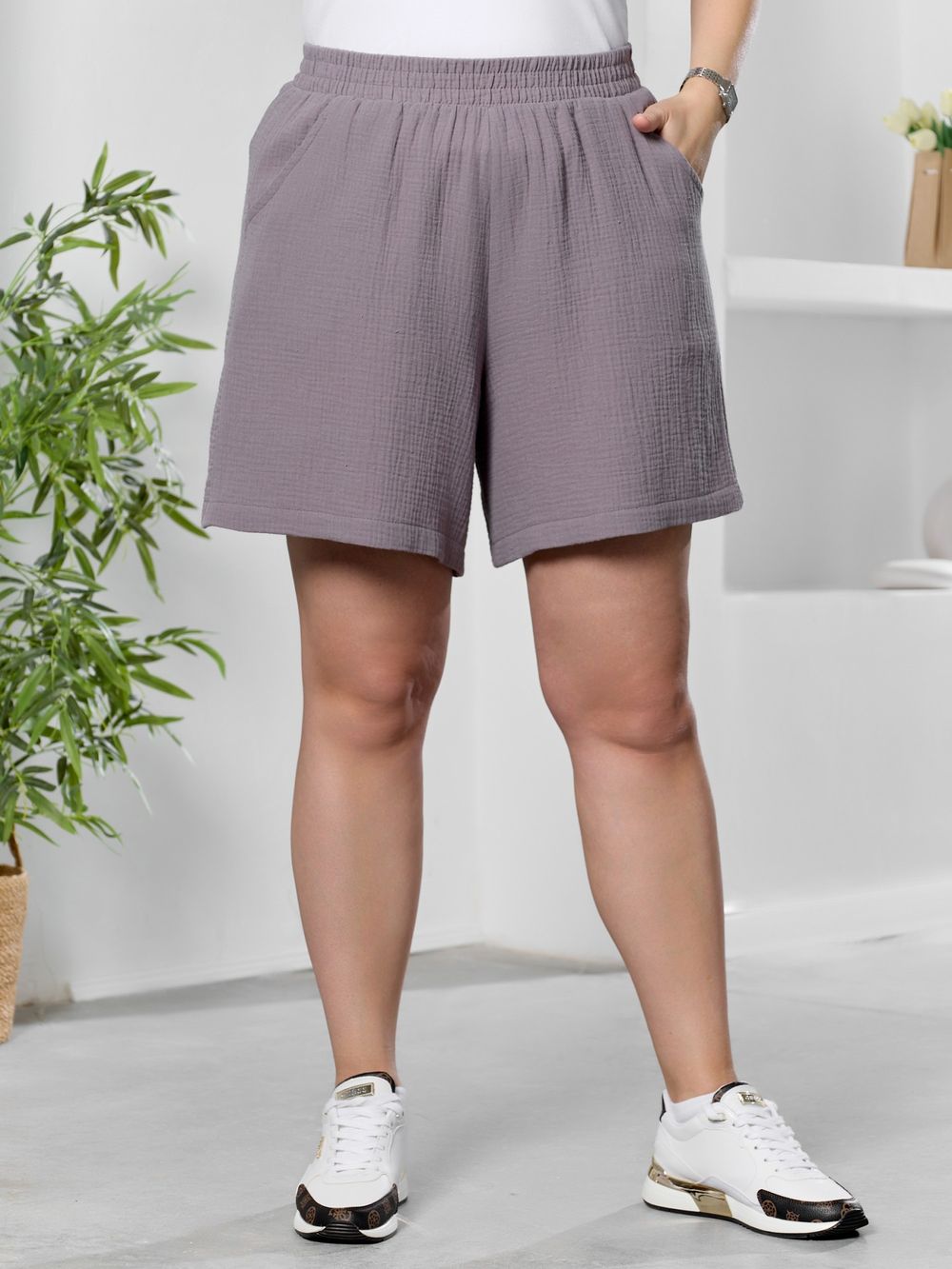 Шорты Вуаль-3 Виотекс СЕРЫЙ