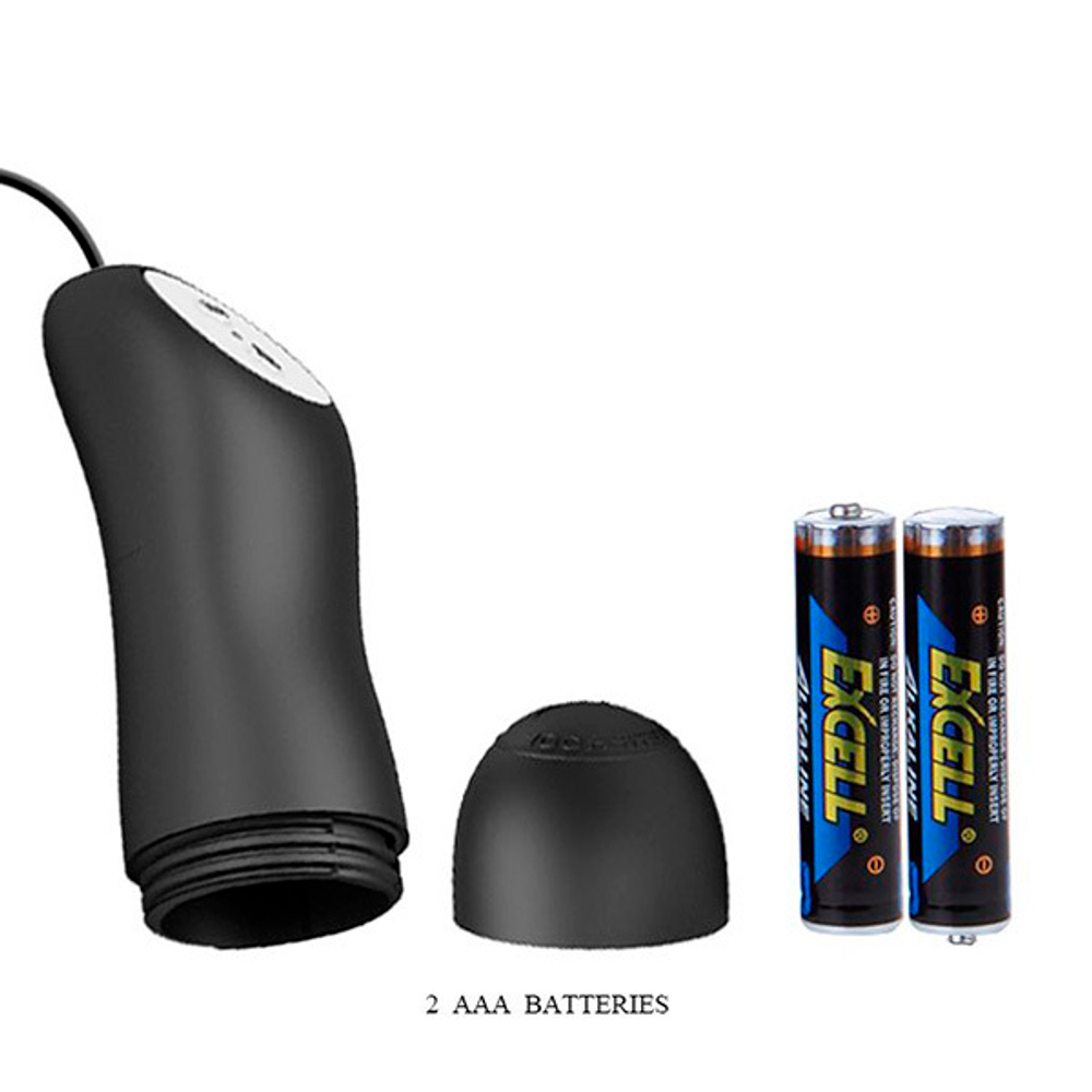 Черный проводной набор с электростимуляцией Pretty Love BI-014878