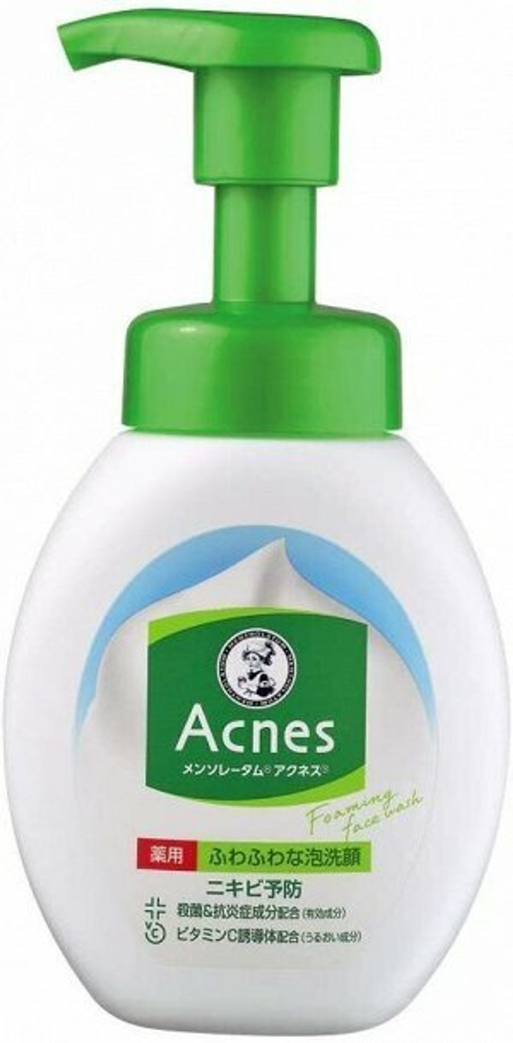 ROHTO Acnes Foaming Face Wash - пенка для умывания против акне