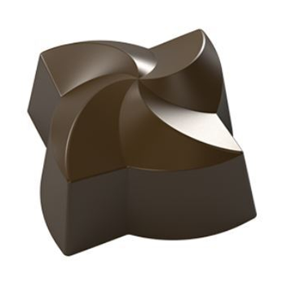 774 | Форма для шоколадных конфет &quot;Ветерок&quot; (275*175 мм)