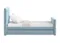 Кровать подростковая Elit soft (голубой)