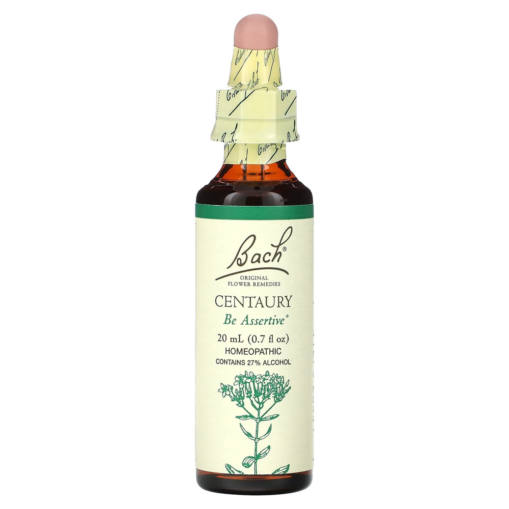 Bach, Original Flower Remedies, золототысячник, 20 мл (0,7 жидк. унц.)