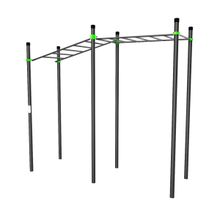 W214 Воркаут (рукоход в подъем, рукоход классический) ZAVODSPORTA