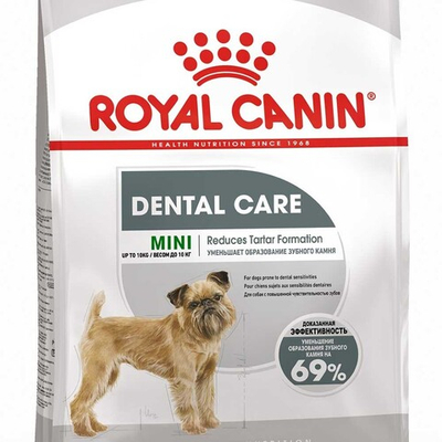 Royal Canin Mini Dental Care - корм для собак мини-пород с повышенной чувствительностью зубов