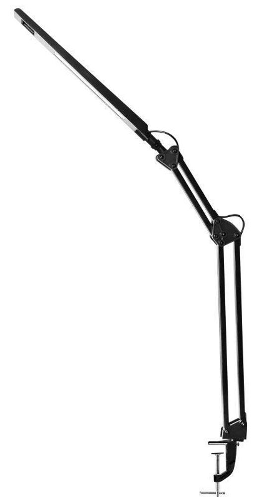 Светильник светодиодный настольный KD-821 C02 8Вт 350лм 230В струбцина 2 уровня яркости черн. Camelion 13527