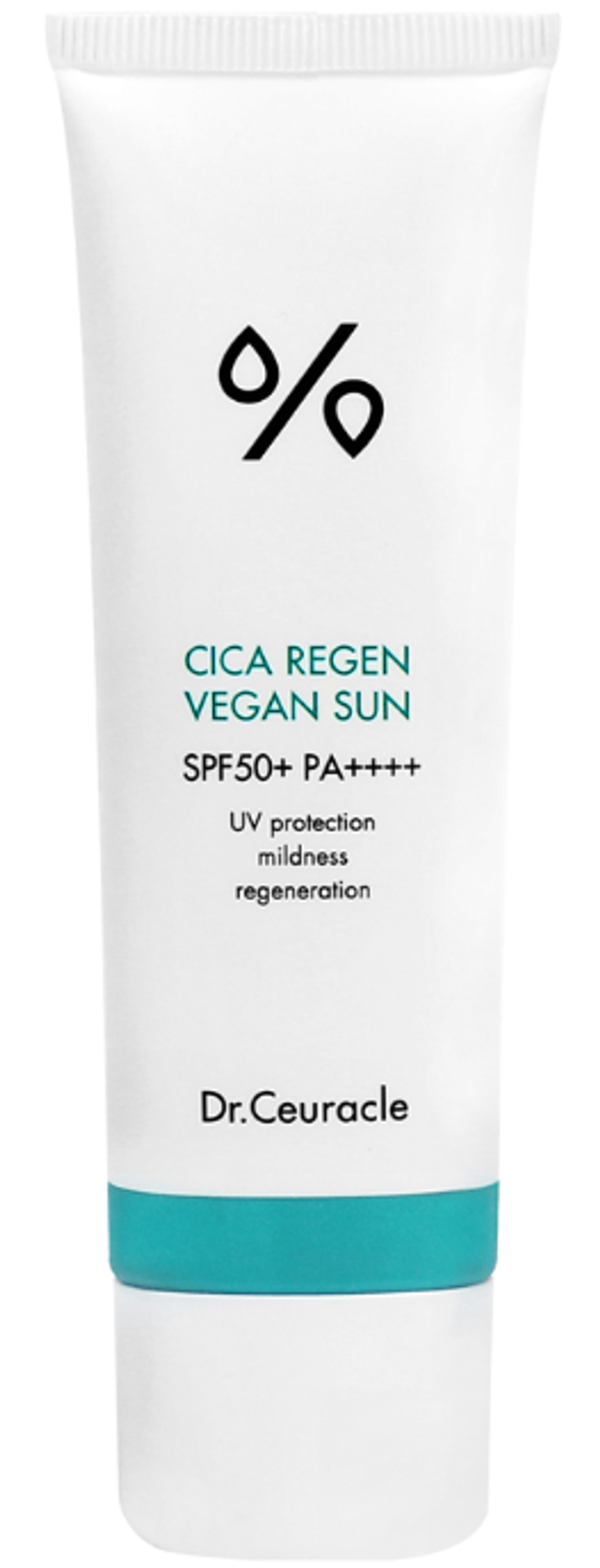 Dr.Ceuracle Сica Regen Vegan Sun Gel солнцезащитный веганский гель с центеллой SPF50 PA++++ 50мл