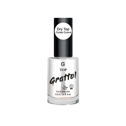 Grattol Топ супер-сушка для лака, 9мл