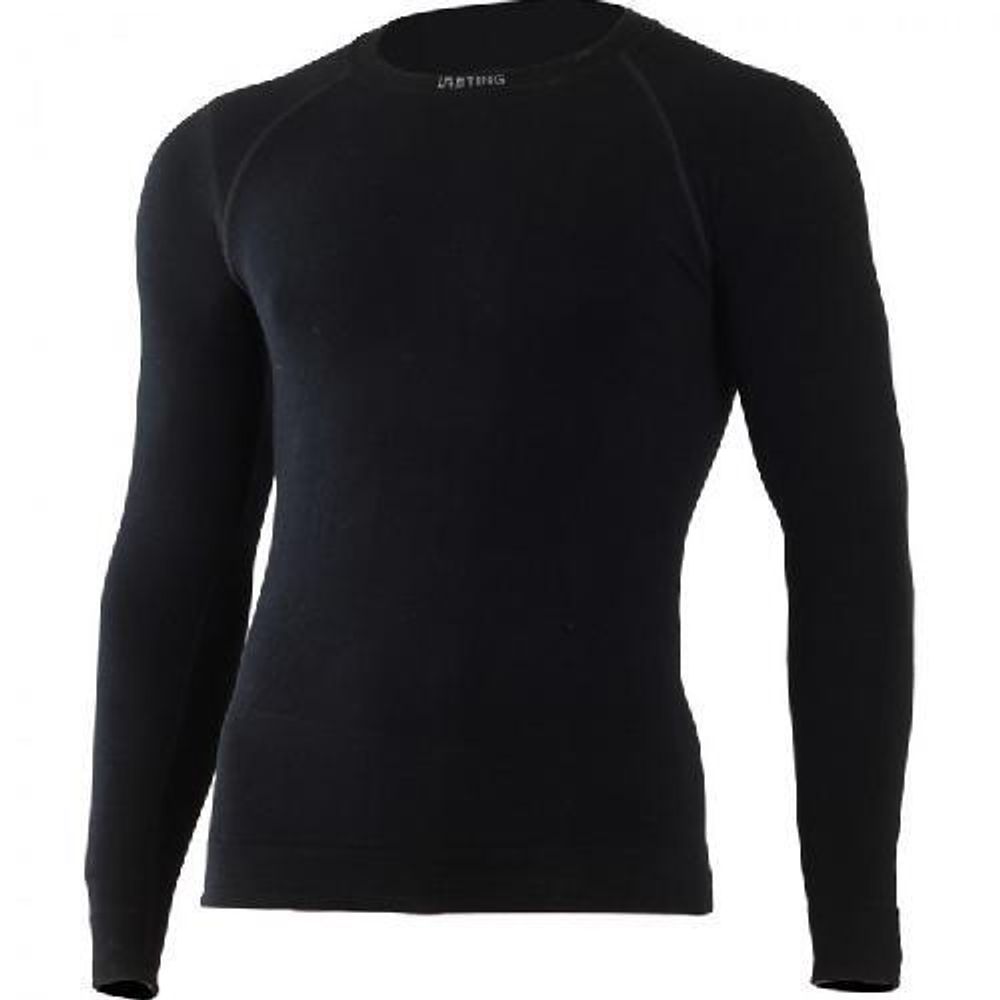 Футболка  мужская WOLF/ дл. рукав/ шерсть 200/ черный/ XXL/XXXL, WOLF9090XXLXXXL