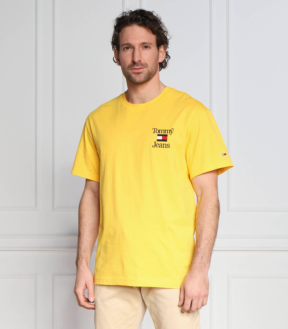 футболка Tommy Jeans - желтый(DM0DM15673)