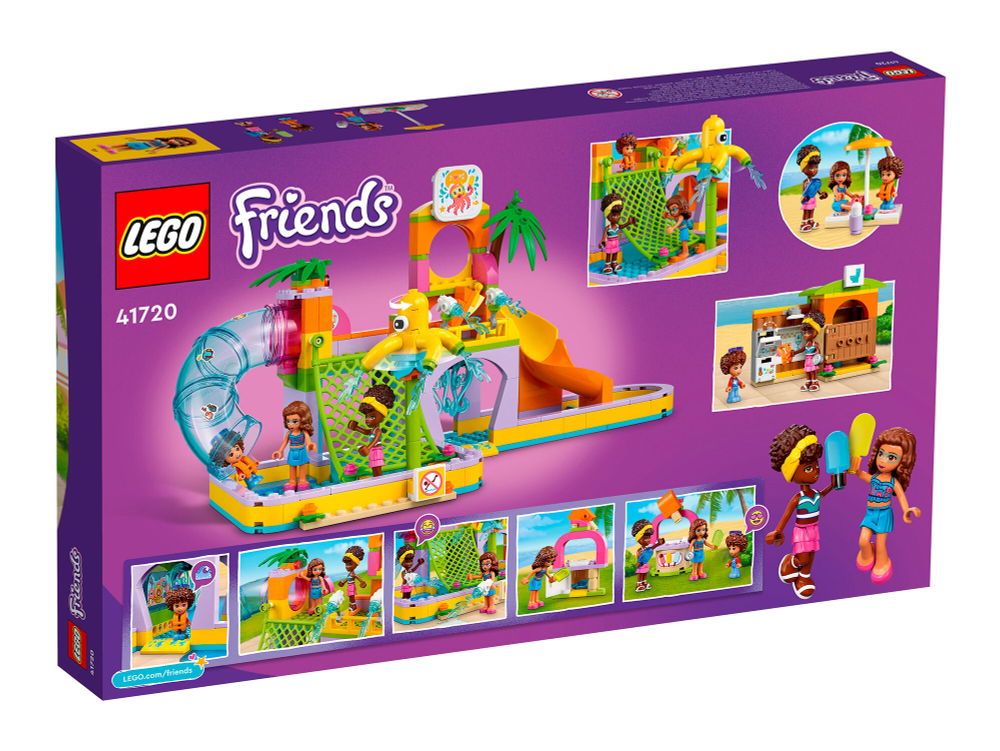 LEGO Friends 41720 «Аквапарк» — горки, бассейн и летние развлечения