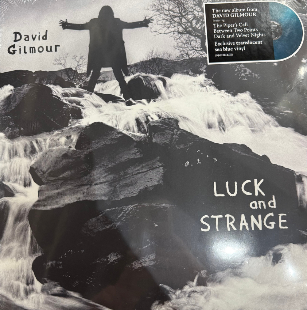 Виниловая пластинка David Gilmour ‎– Luck And Strange LP Blue