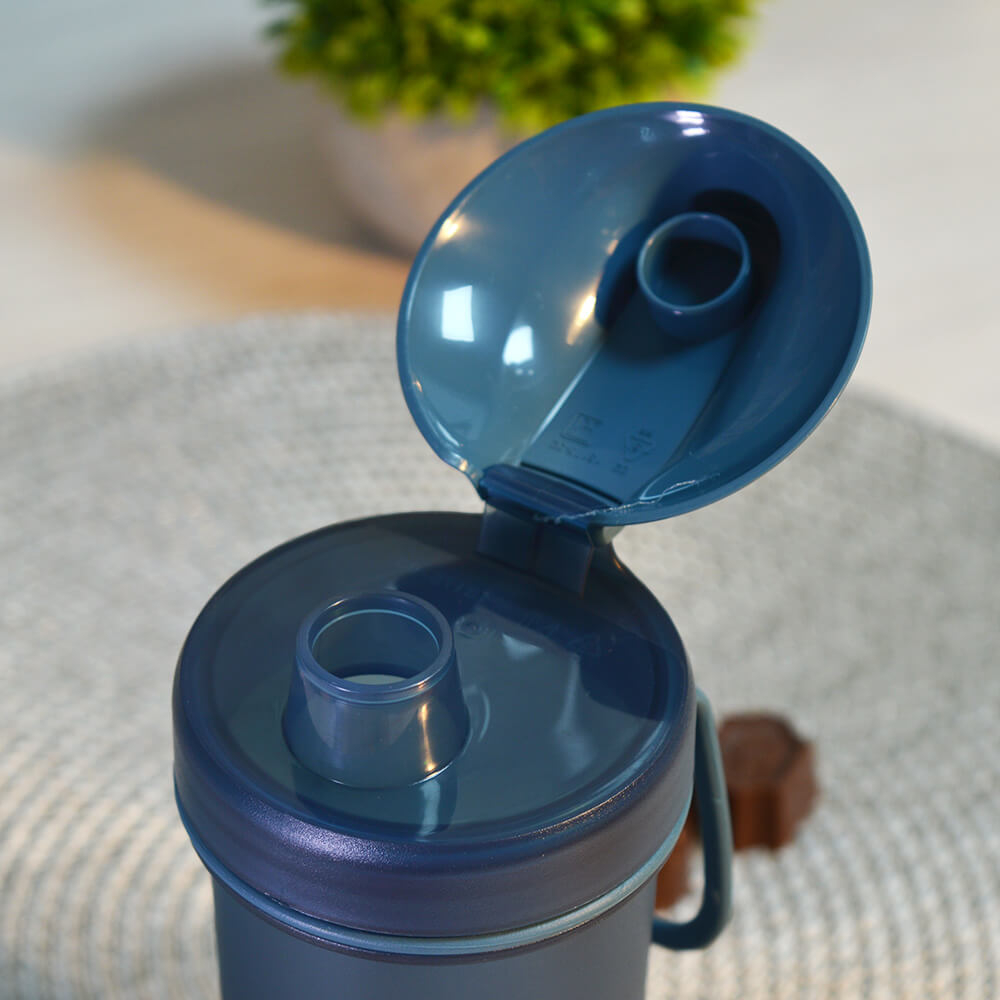 Стакан 400мл для холодных напитков с петлей, цвет микс