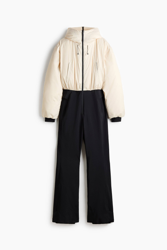 H&M Горнолыжный костюм ThermoMove™, кремовый