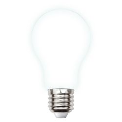 LED-A60-7W-4000K-E27-FR GLH01WH Лампа светодиодная. Форма A. матовая. Серия Heaven. Белый свет 4000K. Картон. ТМ Uniel