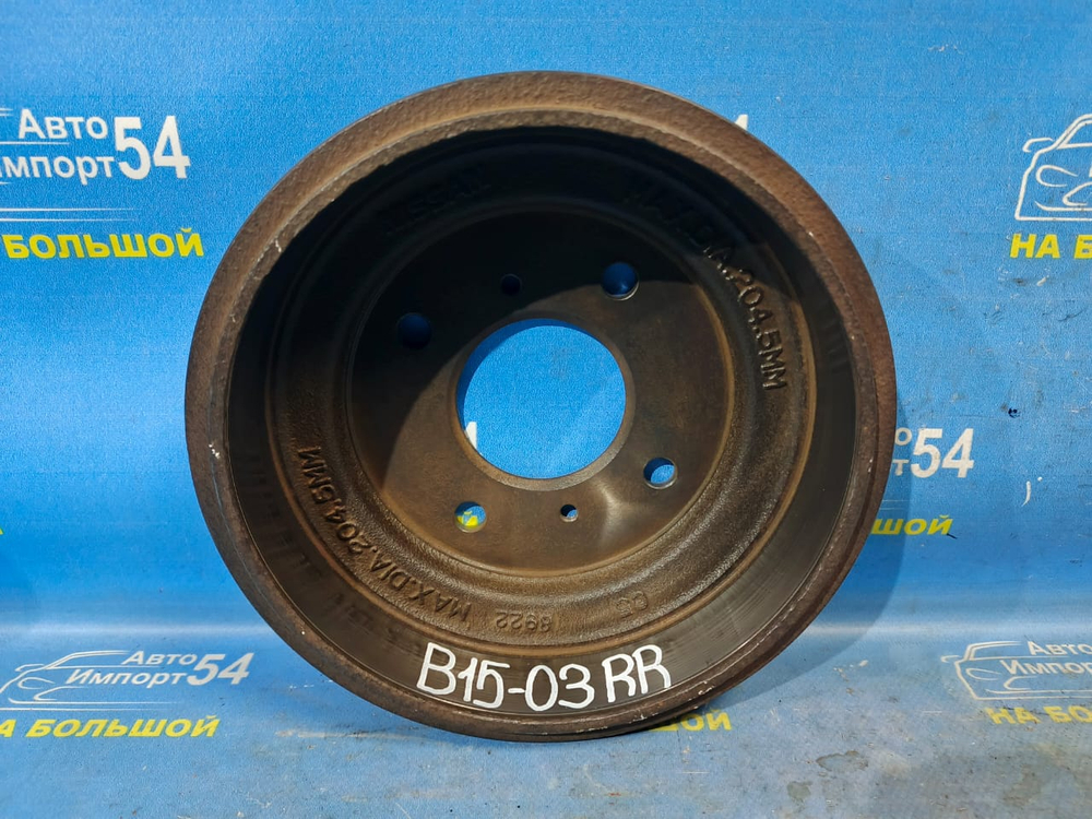 Барабан тормозной задний NISSAN SUNNY 2002