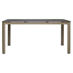 Стол обеденный leif, 160х90 см, серо-бежевый