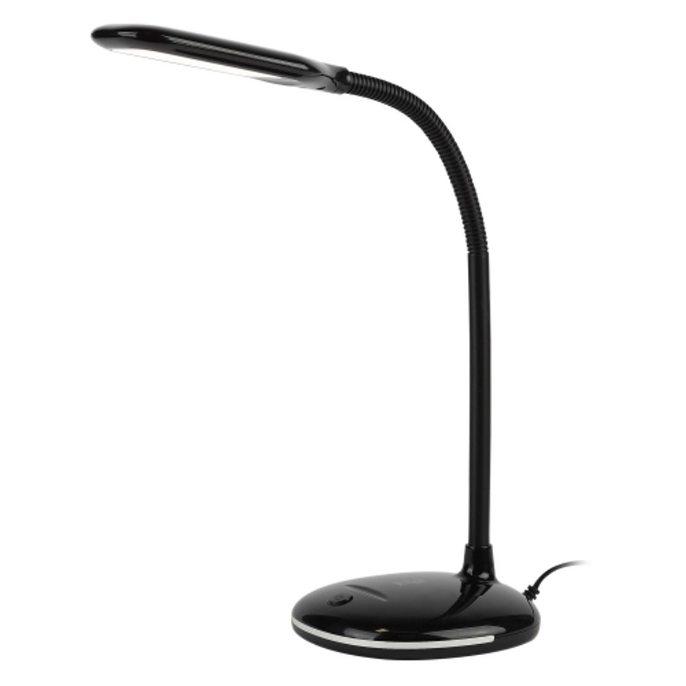 Настольный светильник ЭРА NLED-477-8W-BK светодиодный черный | Светодиодные настольные лампы