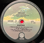 Thin Lizzy - Renegade (Скандинавия 1981г.)