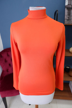 Водолазка морковная 46-48 размер