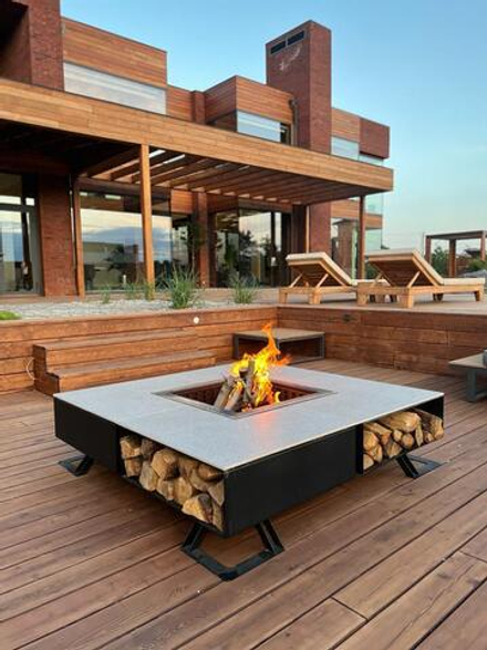 Дизайнерское уличное кострище, d 150см (UFIRE), GF-06-150