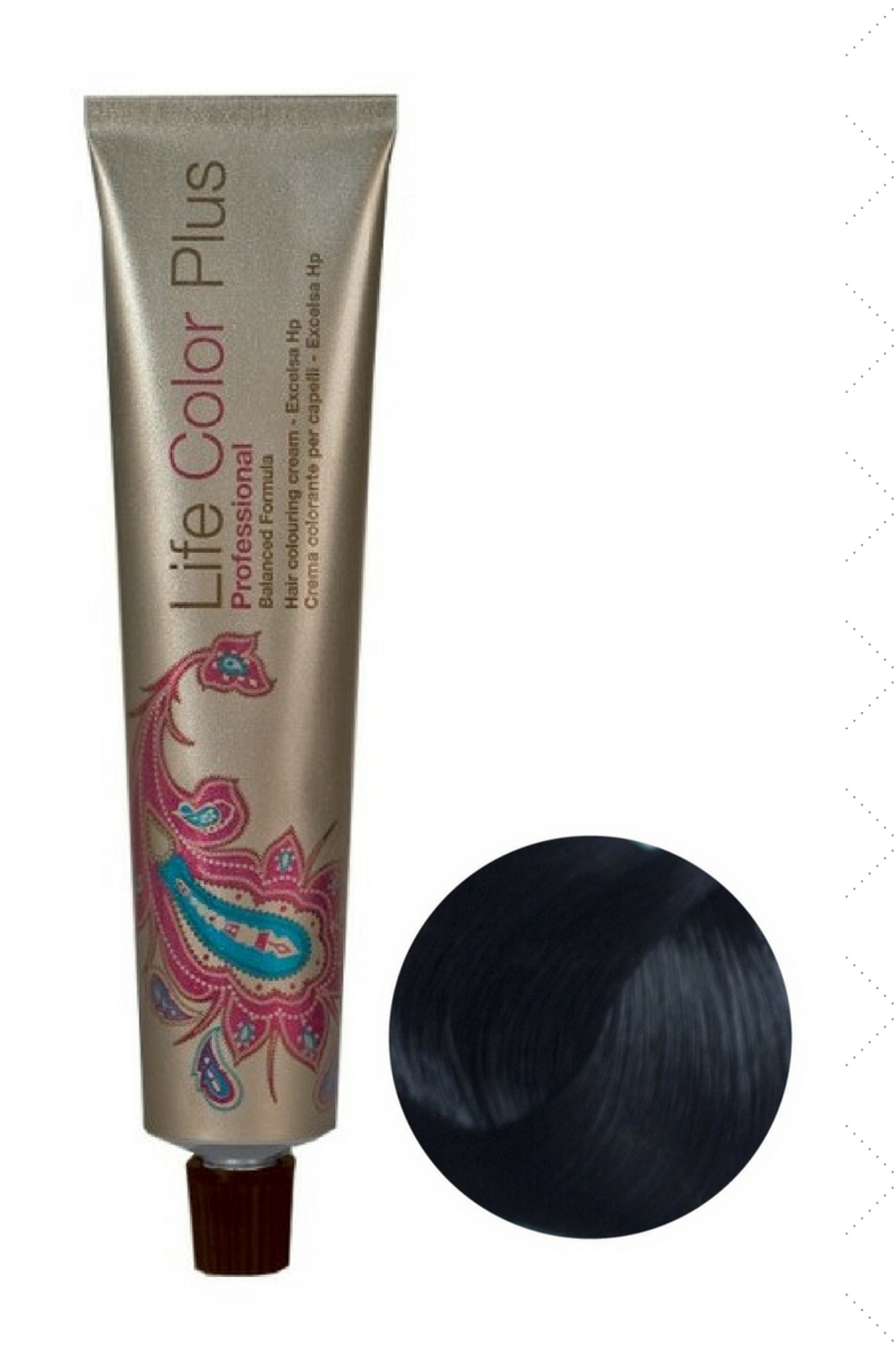 1.10 NEW сине-черный Life Color Plus.100мл