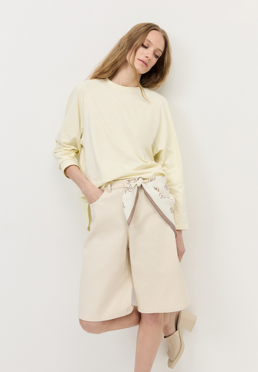 Платок из вискозы с шёлком