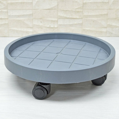 Подставка для цветов на колесах 32см 512909