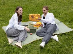Плед для пикника и отдыха на пляже Smart Picnic, шалфей