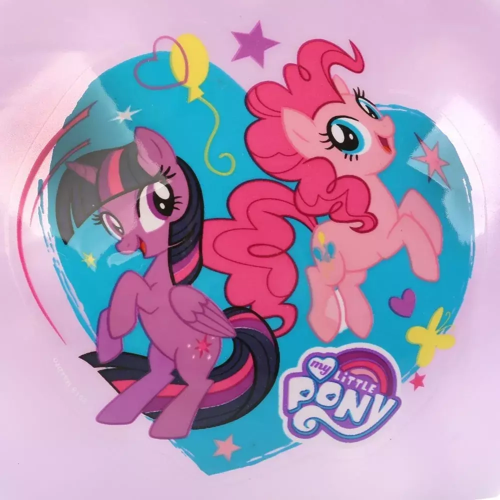 268585/Мяч "Играем вместе" "Hasbro. Мой маленький пони" 23см, цвет в ассорт. в сетке (русс. уп)/AD-9