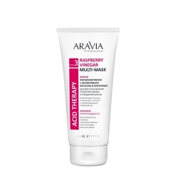Маска мультиактивная с малиновым уксусом и кератином / Hair System Raspberry Vinegar Multi-mask 200 мл