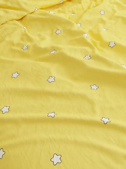 Простынь на резинке Сказка "Летние звезды" 90х200 см, перкаль