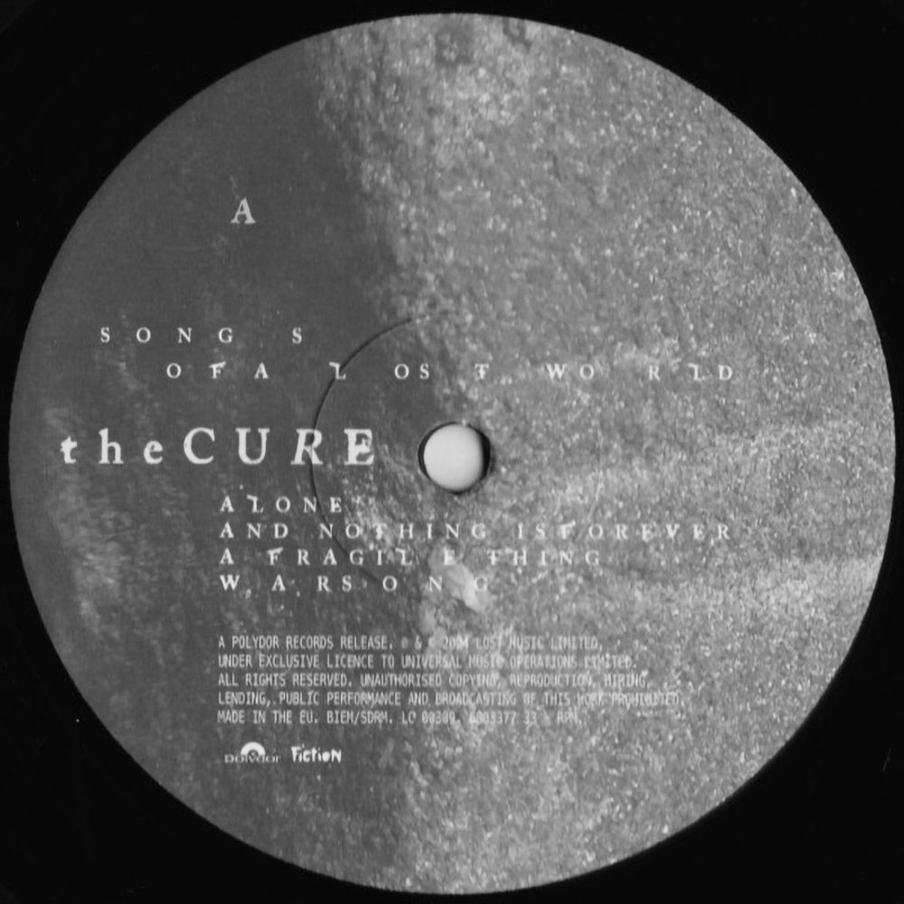 The Cure / Songs Of A Lost World (LP)