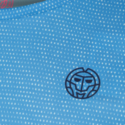 Мужское теннисное поло BIDI BADU Crew Two Colored T-Shirt Men - Blue, White