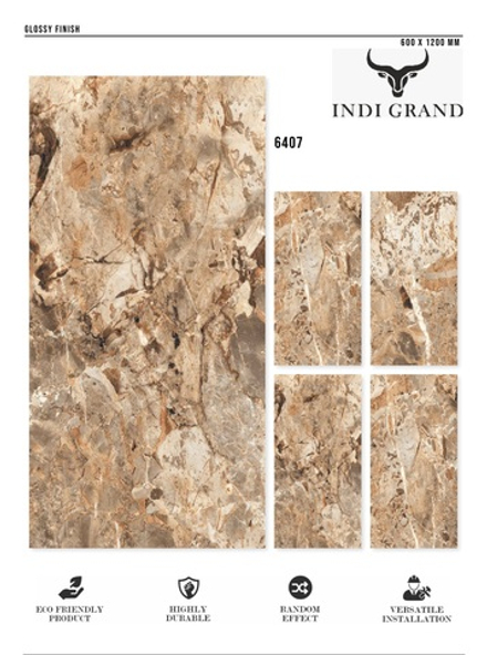 Керамогранит glossy №6, 60х120, 6407