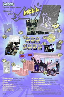 Альбом NEXZ - MMCHK 2nd Single Album RANDOM version