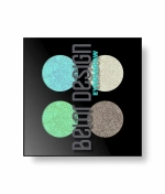 Belor Design "DELICATE" Тени для век 4-х цветные тон 51 мятно-бирюзовые