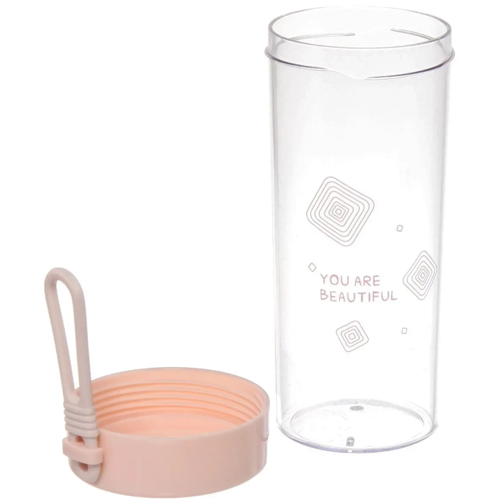 Бутылка питьевая пластиковая 420мл «Свежесть»