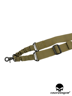 Оружейный ремень одноточечный EmersonGear Single Point Bungee Sling (EM2421). Олива