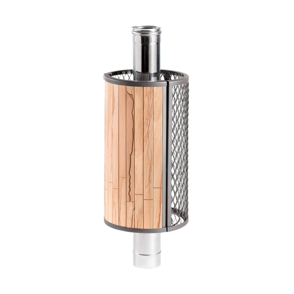 Сетка-каменка комбинированная ламель «Окаменевшее дерево»