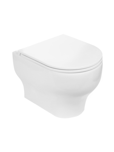 Унитаз подвесной белый глянец WeltWasser WW ERLENBACH 004 GL-WT  10000003807 белый глянец