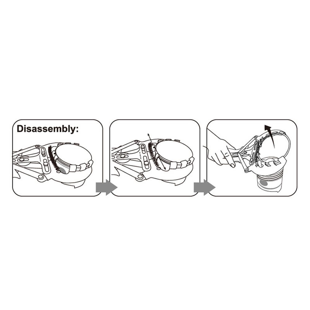 KING TONY (9AP120) Щипцы для поршневых колец, 80-120 мм