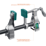 KRAFTOOL PC-34-11, 3/4″, глубина зажима 110 мм, зажим и распор, трубная струбцина (32301-2)