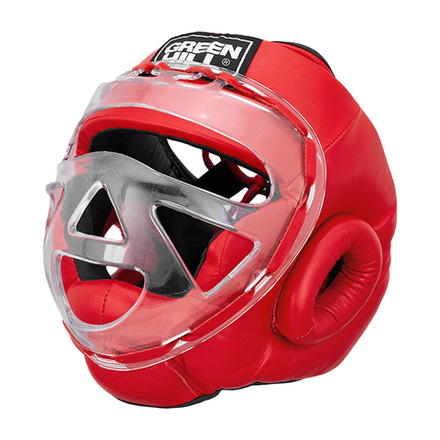 HGS-4023S Шлем SAFE на шнуровке красный
