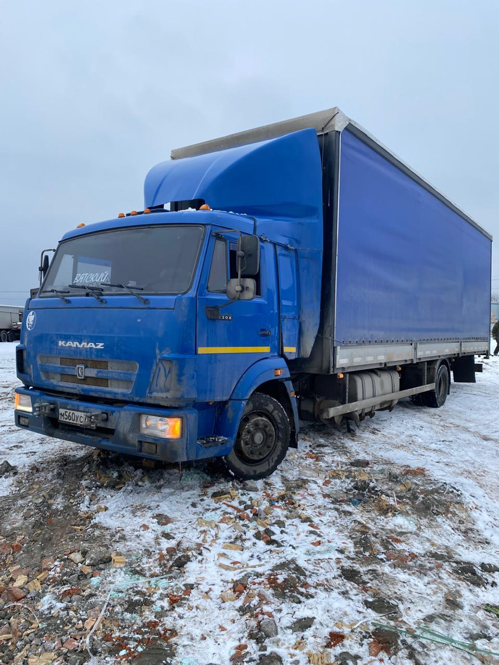 Коммерческие грузовики К7В* на шасси КамАЗ 4308 4x2 Бортовой (Евроборт) K7B002 (Евроборт, Дизельный,