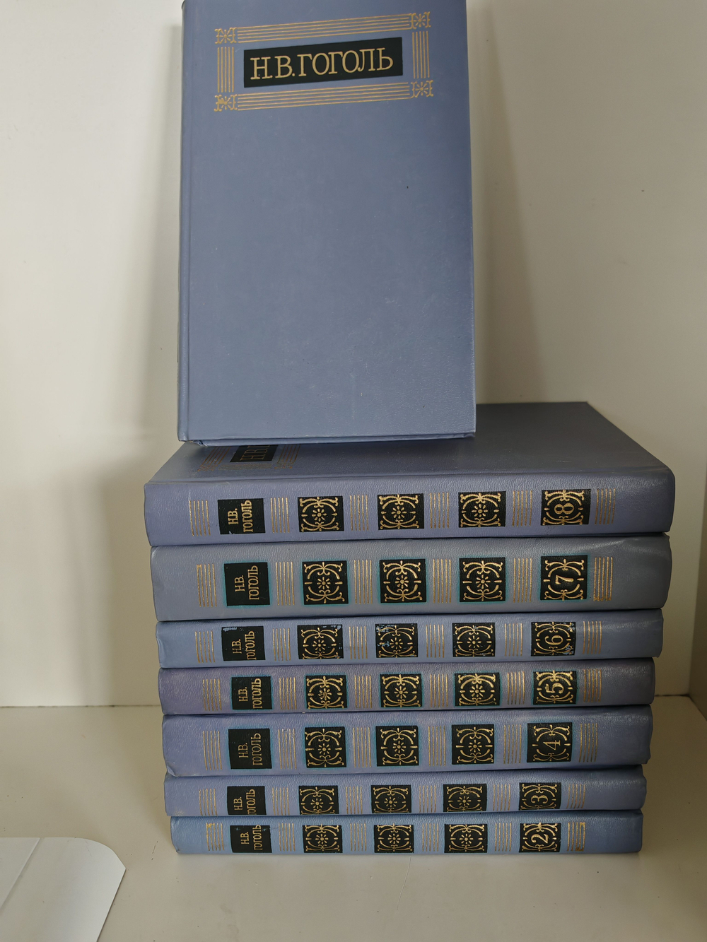 Н. В. Гоголь. Собрание сочинений в 8 томах (комплект из 8 книг)