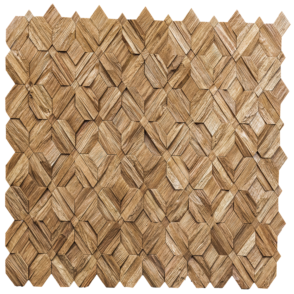 Деревянная мозаика для стен Wood Mosaic Восток