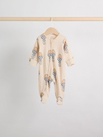 Комбинезон / Cлип для малышей Next W51-002, 4 шт., Бежевый, Голубой