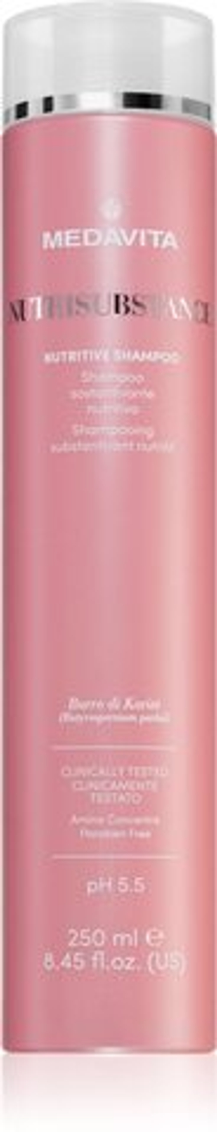 Medavita Nutrisubstance Nutritive Shampoo - питательный шампунь /   250  ml  / GTIN 8033928003992