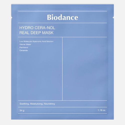 BIODANCE Hydro Cera-Nol Real Deep Mask Ночная гидрогелевая маска с церамидами против сухости
